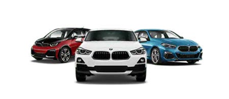 3 BMW car line up at BMW of Bakersfield in Bakersfield CA