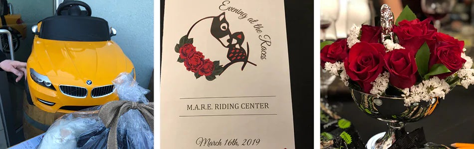 M.A.R.E. Riding Center: Evening at the Races Event at BMW of Bakersfield in Bakersfield CA