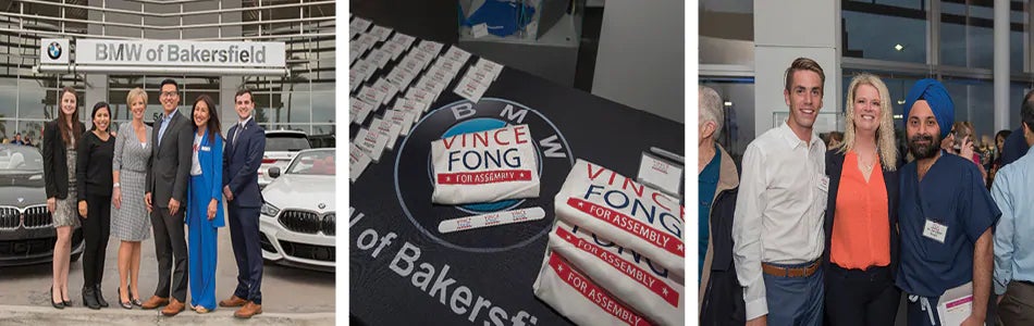 Vince Fong for Assembly Campaign Kick Off Event at BMW of Bakersfield in Bakersfield CA